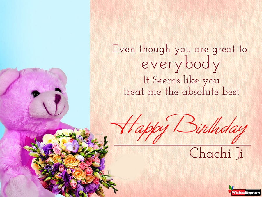 149 Happy Birthday Wishes For Chachi Ji In Hindi And English 